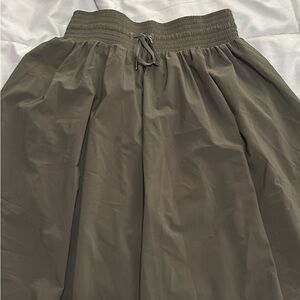 Lululemon Athletica Olive Green Skirt
